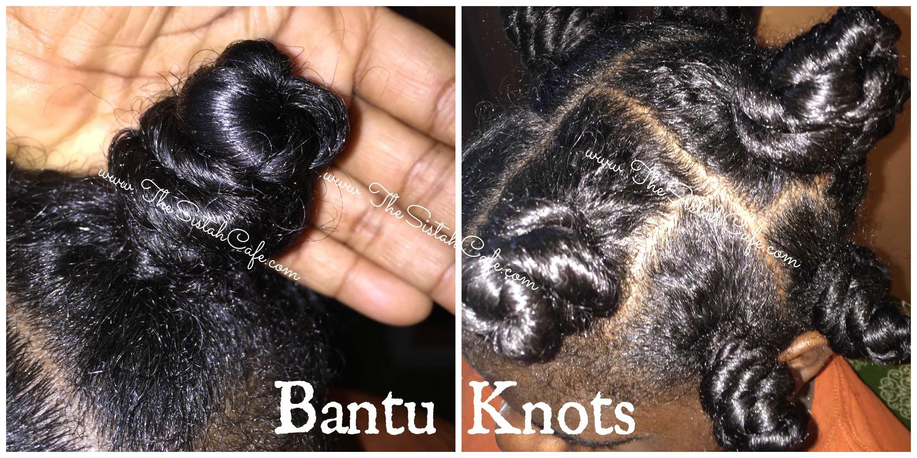 How To Stretch Natural Hair Using Bantu Knots The Sistah Cafe